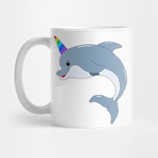 Unicorn Dolphin Mug